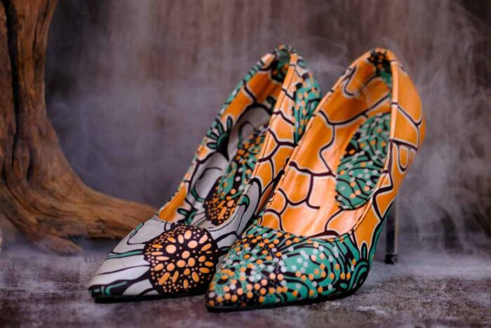 Handmade African Sahara Heels