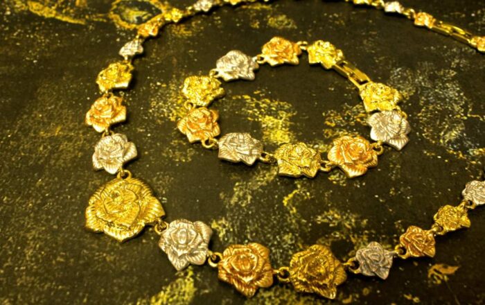 Rose Vine Jewelry Set - Image 4