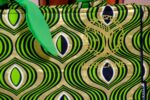 Ankara emerald wave handbag - Image 3