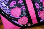 Ankara heart tassel clutch - Image 3