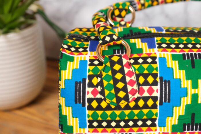 Ankara kente motif handbag - Image 4