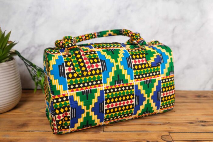 Ankara kente motif handbag - Image 5