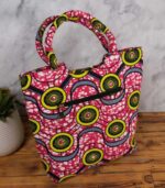 Ankara circular design handbag - Image 4